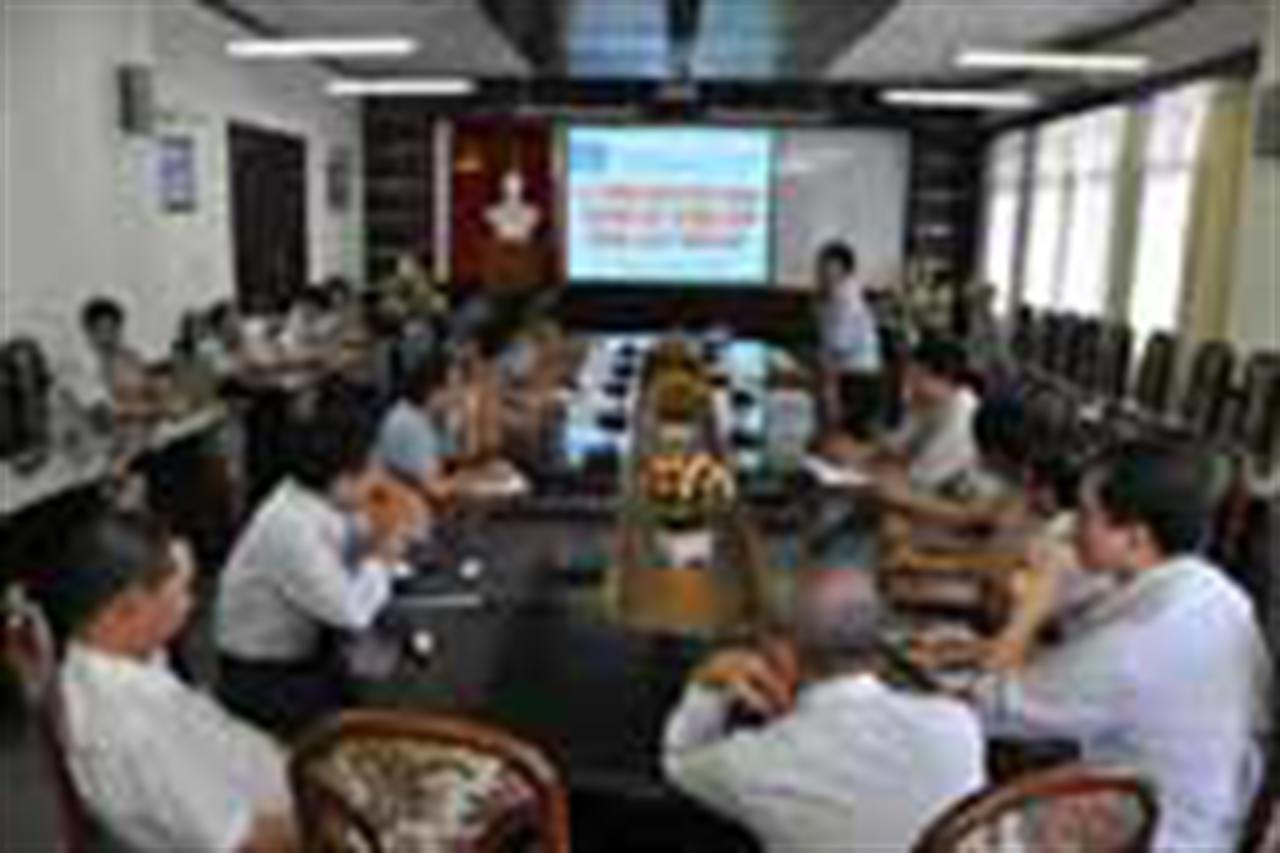 Công bố Quyêt định thành lập Trung tâm Tư vấn Giám định và An toàn đập