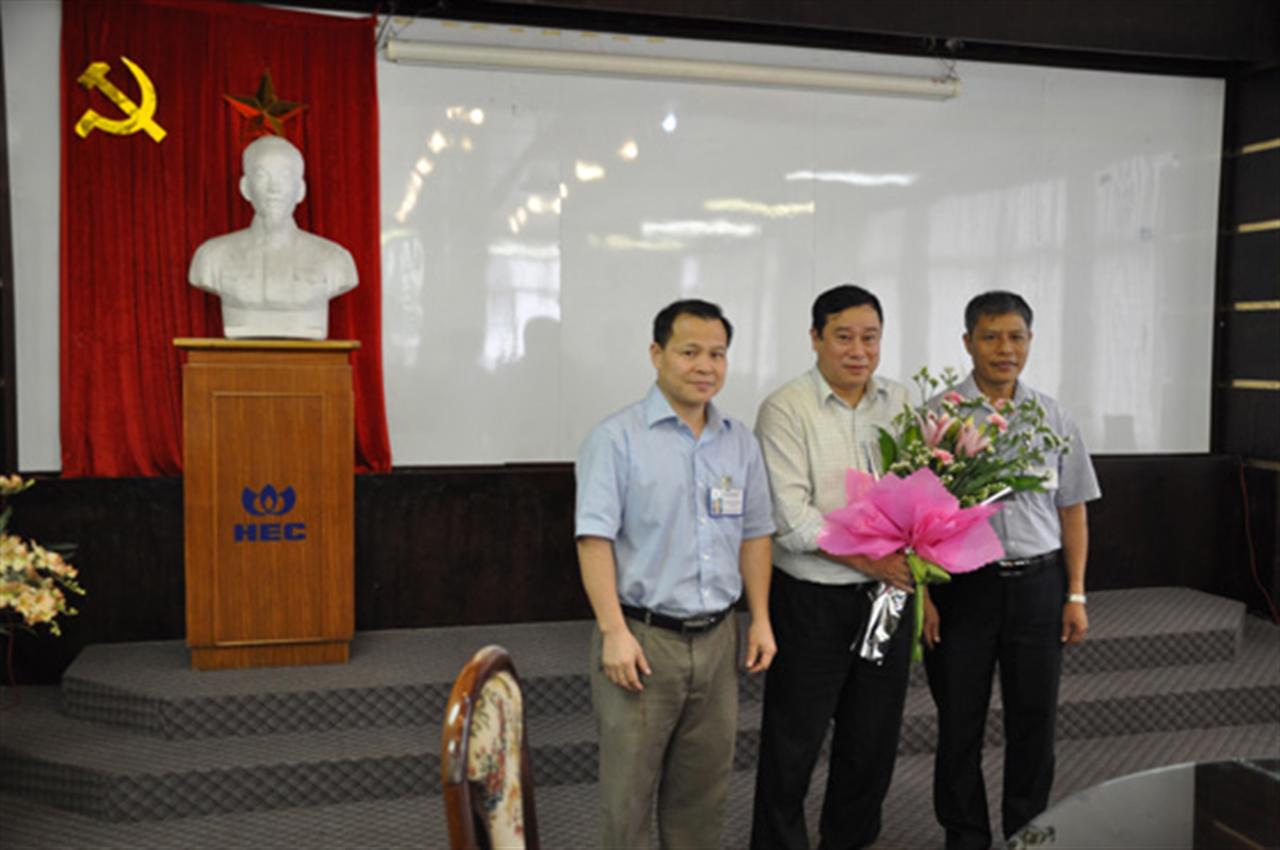 Công bố Quyết định bổ nhiệm chức vụ Phó Tổng giám đốc Tổng công ty Tư vấn Xây dựng Thủy lợi Việt Nam-CTCP