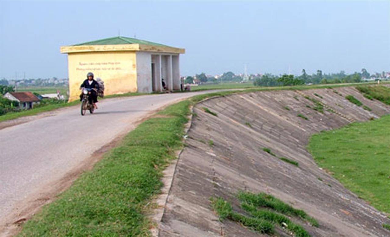 Đầu tư, Tu bổ xây dựng công trình đê điều giải pháp thiết thực và hiệu quả.