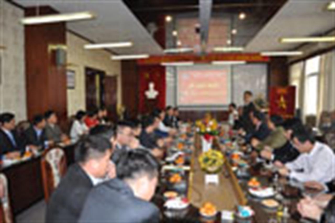 Tổng Công ty TVXD Thủy lợi Việt Nam - CTCP tổ chức gặp mặt đầu xuân Đinh Dậu 2017