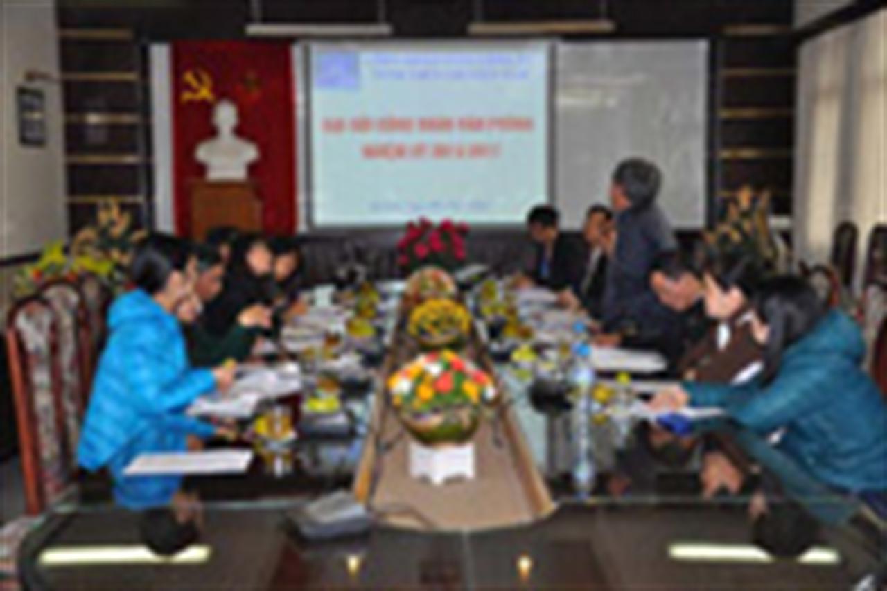 Hội nghị người lao động Văn phòng Tổng công ty năm 2014