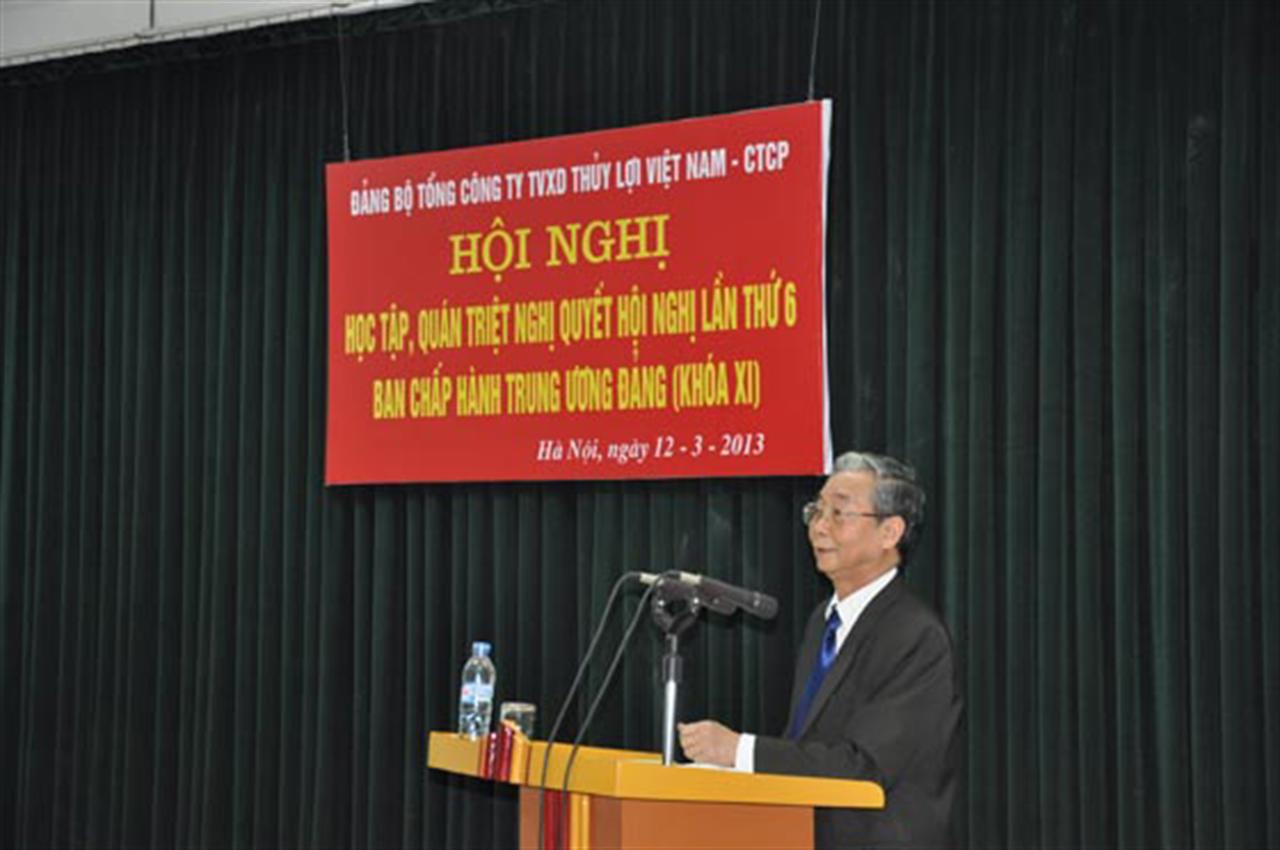 Hội nghị học tập, quán triệt Nghị quyết Hội nghị lần thứ 6 BCH TW Đảng (Khóa XI)