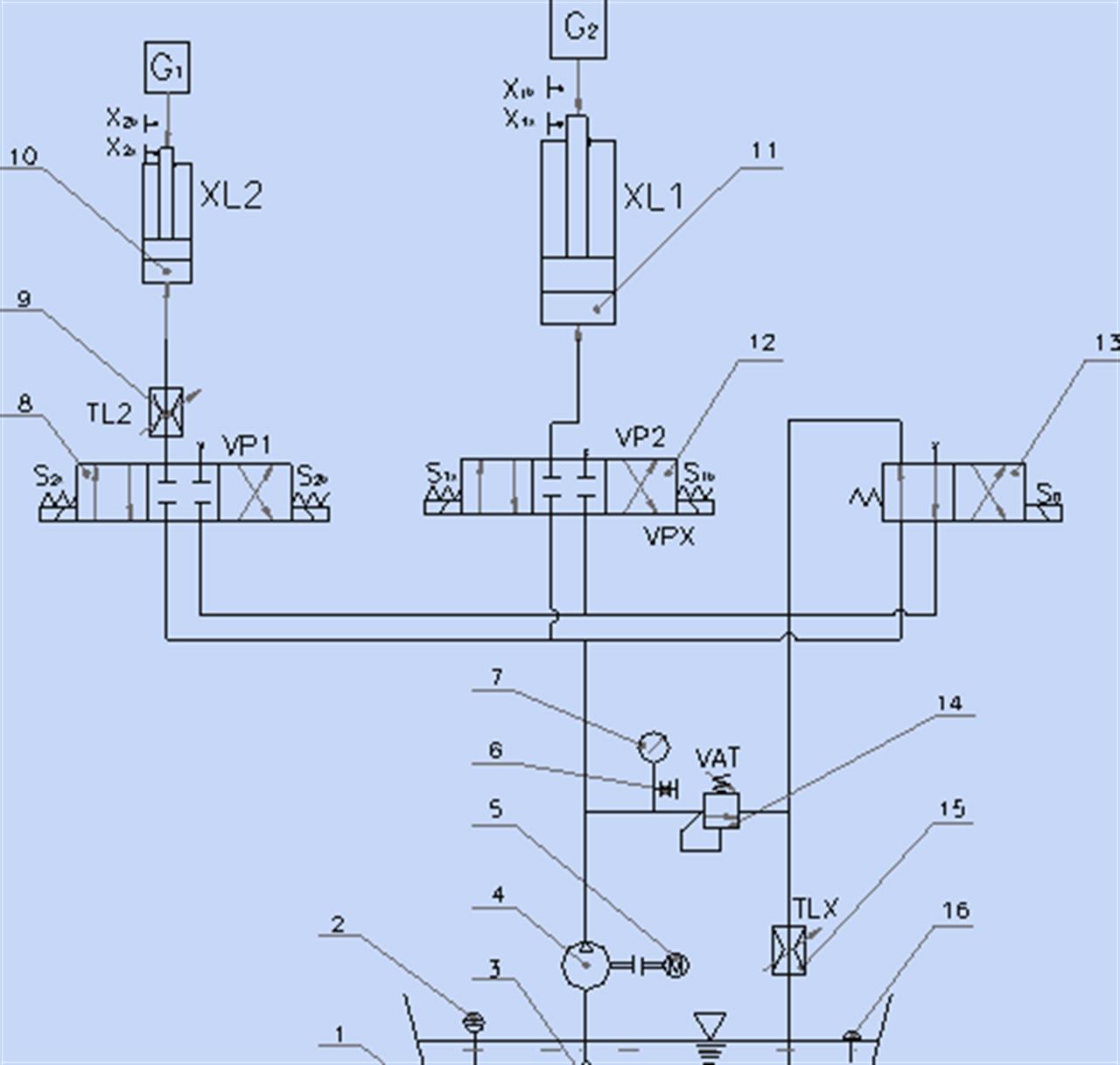 Một số sơ đồ thủy lực đóng mở các cửa van của công trình thủy lợi, thủy điện