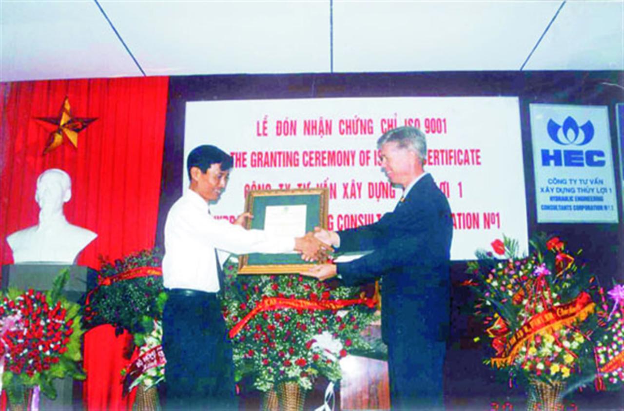 CHỨNG CHỈ ISO 9001:2000/ ISO 9001:2008