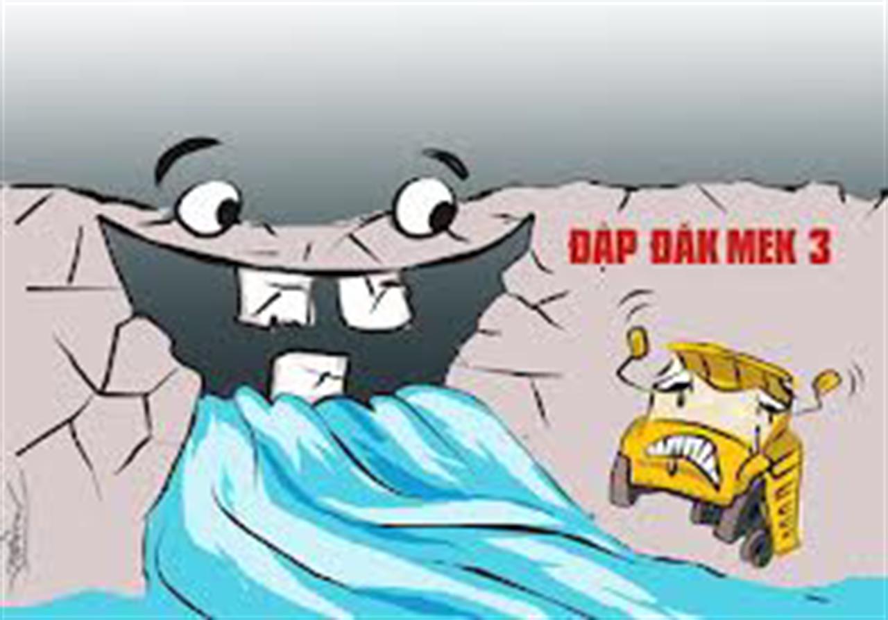 Đập thủy điện Đak Mek 3 bị làm sai thiết kế