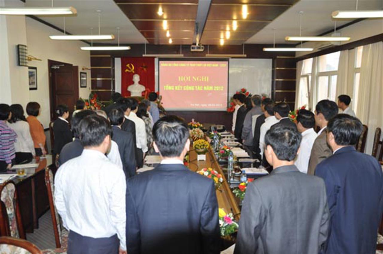 Hội nghị tổng kết công tác Đảng năm 2012 của Đảng bộ Tổng công ty TVXD Thủy lợi VN-CTCP