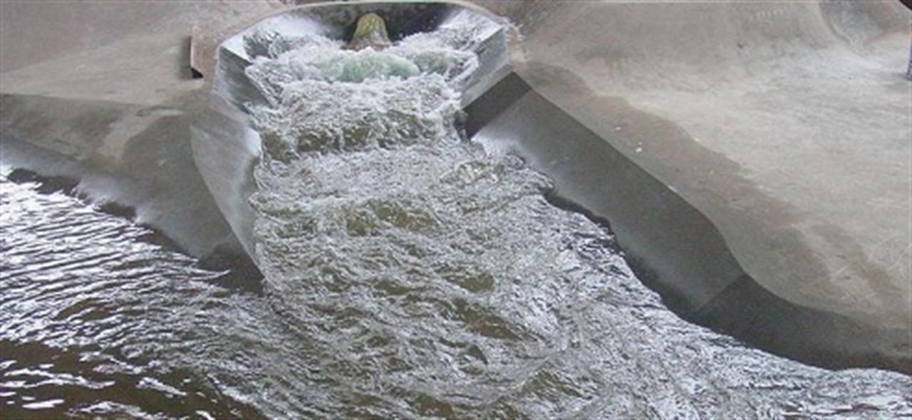 Kết quả nghiên cứu thực nghiệm chọn kết cấu tiêu năng hợp lý cho tuynel xả lũ thi công và cầu Ngàn Trươi