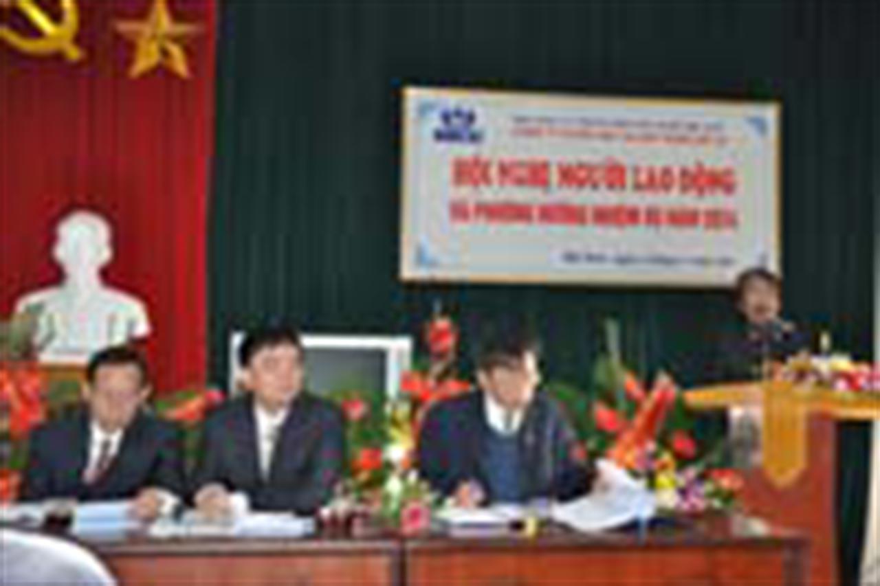 Hội nghị người lao động năm 2014 của Công ty khảo sát và xây dựng số 15 (HEC15)