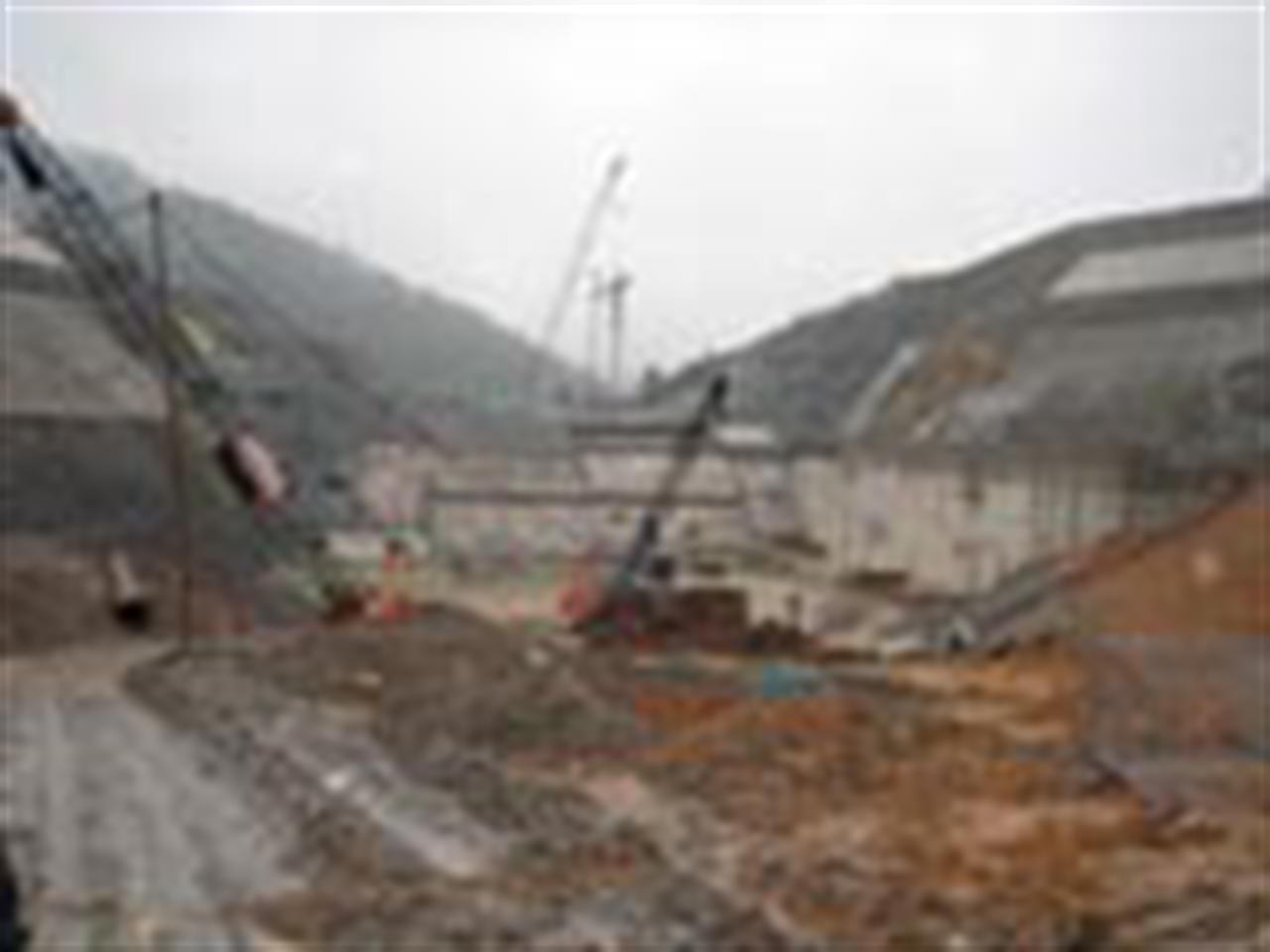 Một số hình ảnh công trình Tả Trạch trước ngày chặn dòng