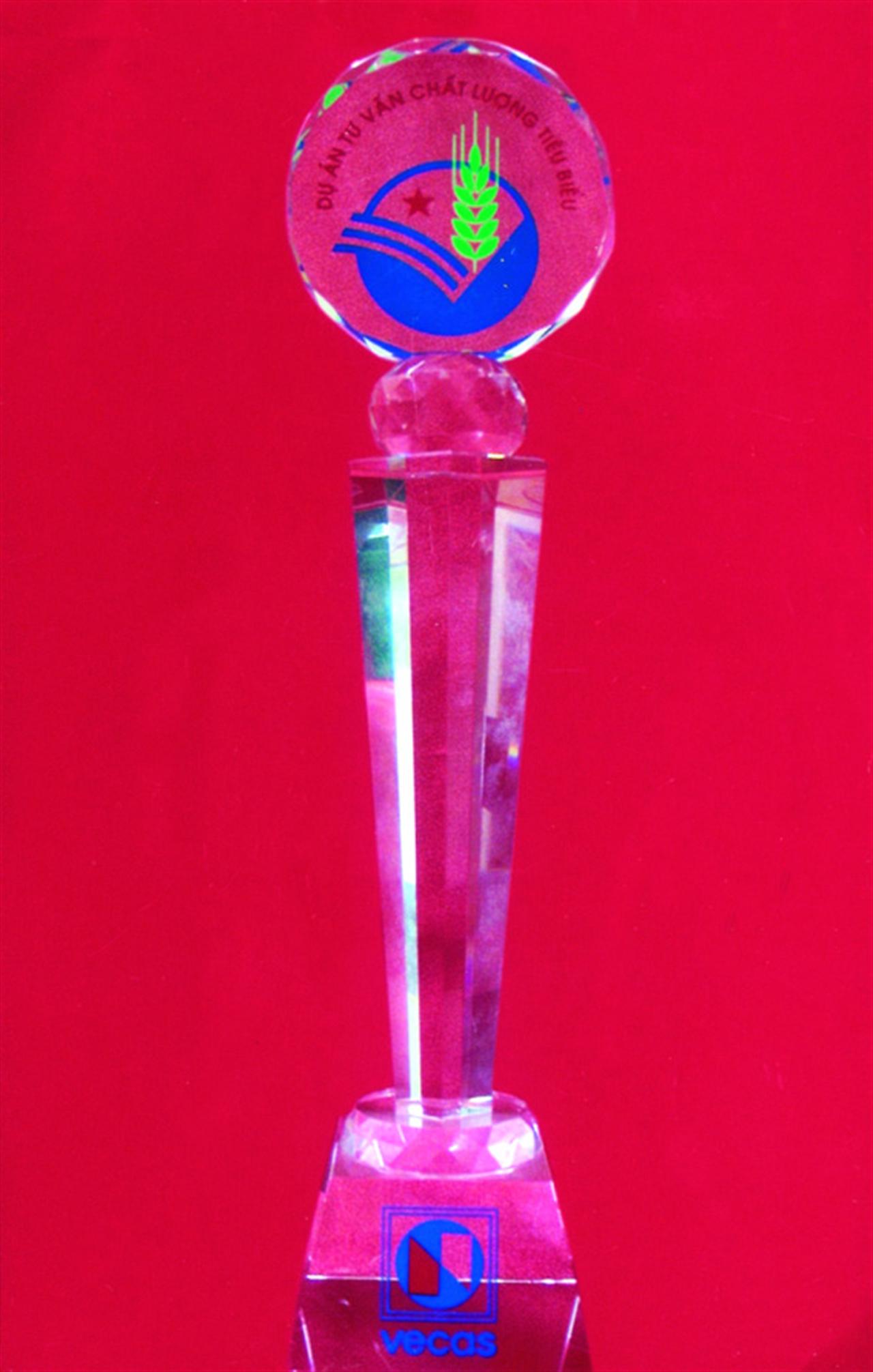 GIẢI THƯỞNG VỀ CÔNG TRÌNH ĐẠT CHẤT LƯỢNG CAO