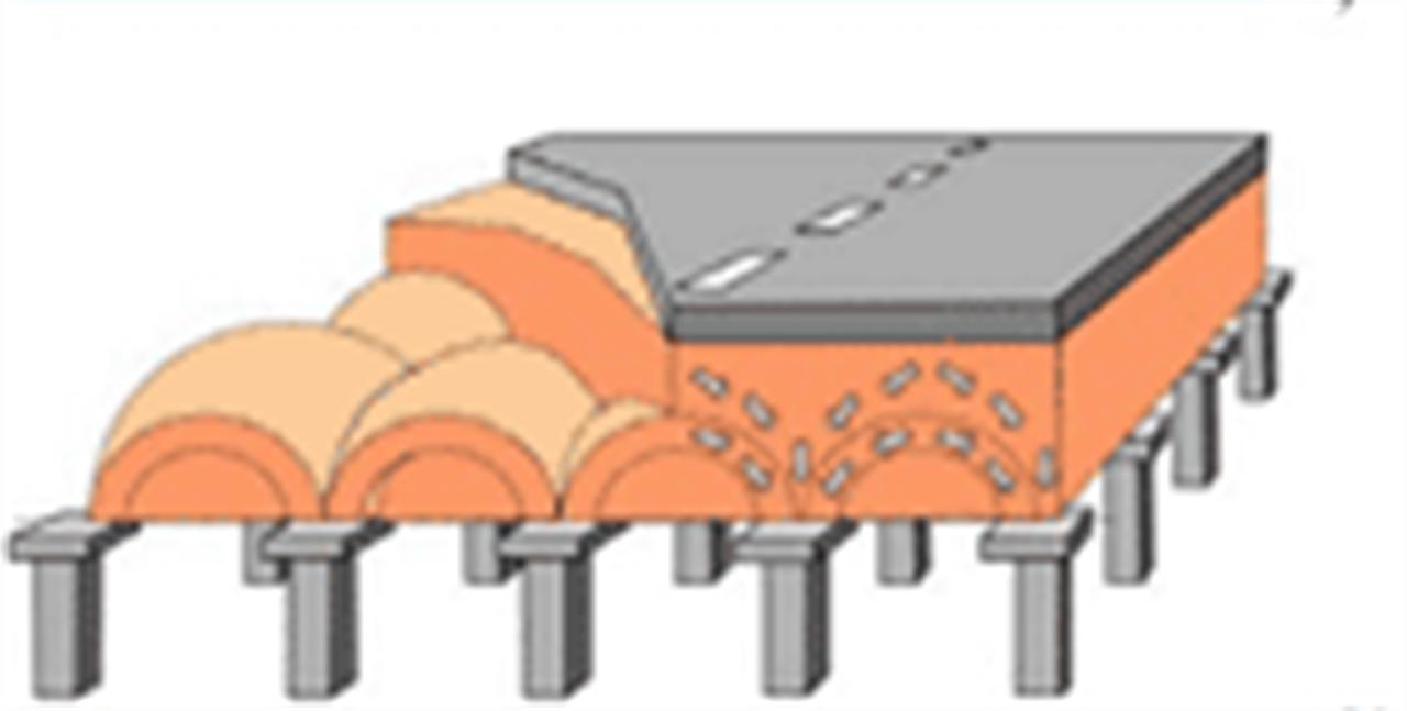 Một số vấn đề kỹ thuật trong thiết kế khối đắp trên nền cọc