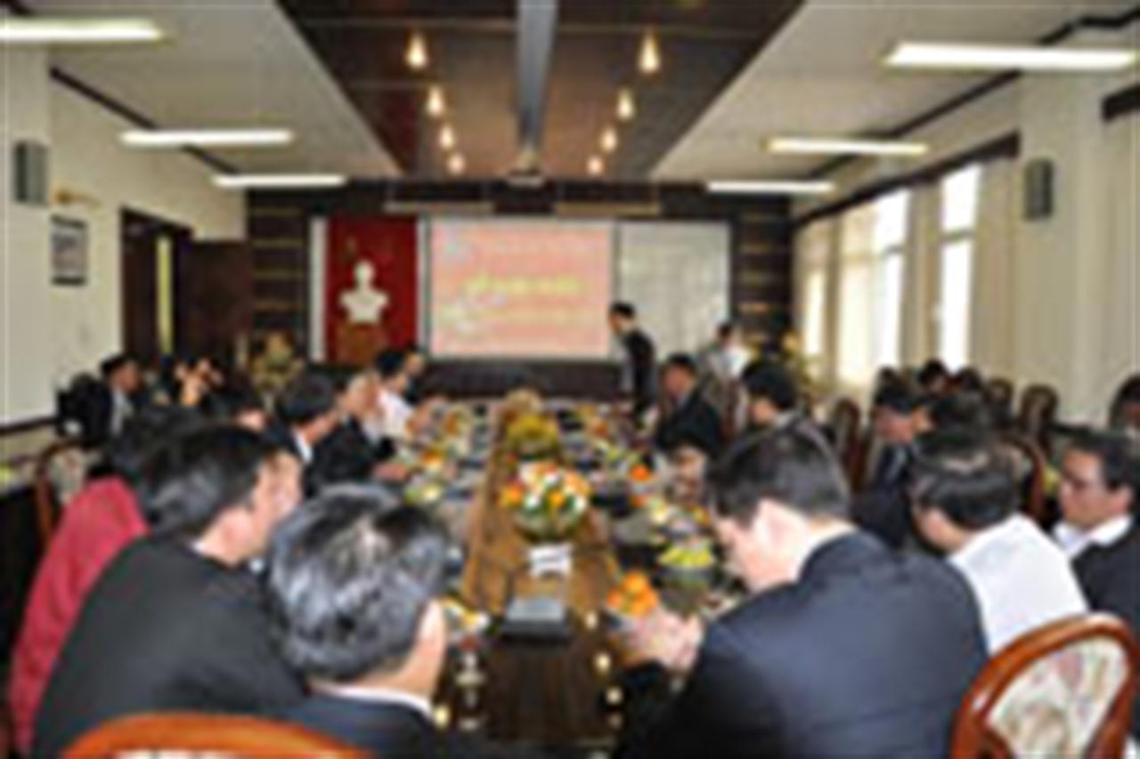 Tổng Công ty TVXDTLVN-CTCP tổ chức gặp mặt đầu xuân Giáp Ngọ 2014