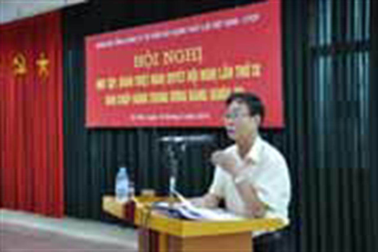 Hội nghị học tập, quán triệt Nghị quyết Hội nghị lần thứ 9 BCH TW Đảng Khóa XI