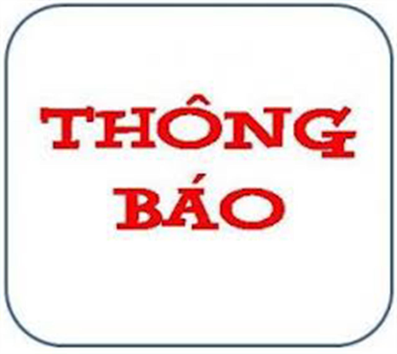 Thông báo mời họp Đại hội đồng cổ đông thường niên năm 2013, nhiệm kỳ II (2013-2018)